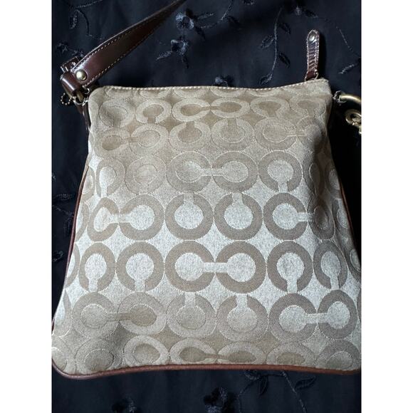 Coach Signature Madison Op Art Crossbody vintage bag - Picture 3 of 6
